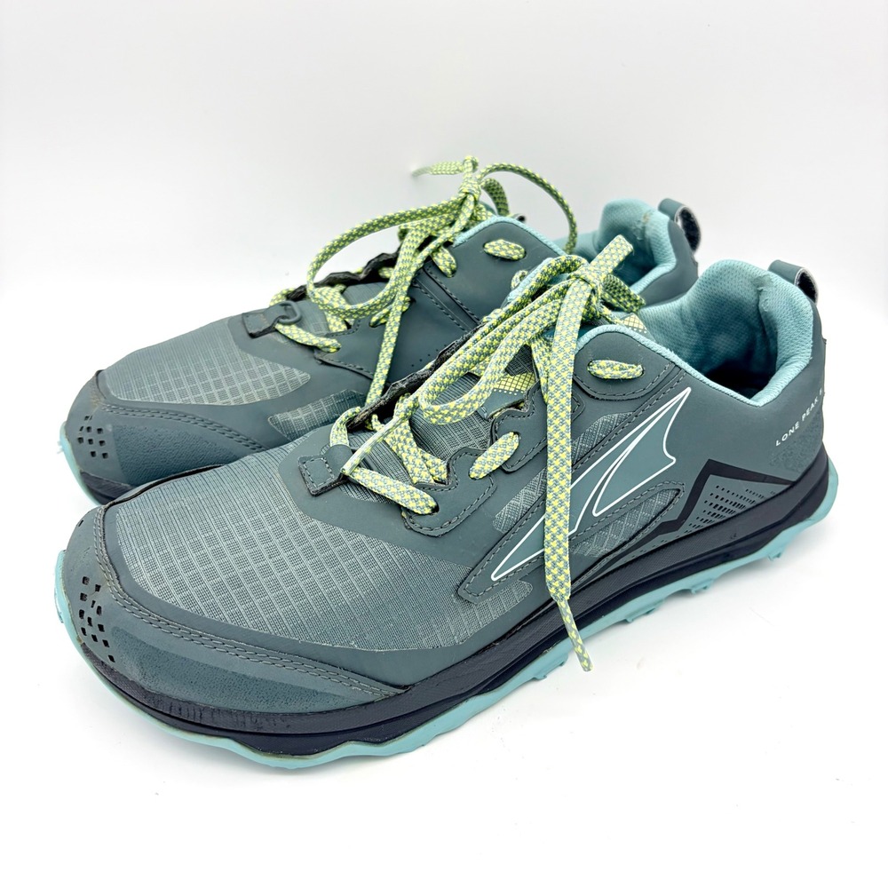 Altra Lone Peak 5 Womens 11 Trail Running Shoes Balsam Green AL0A4VR7327